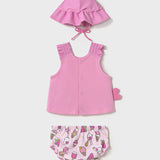 Completo Mare Con Protezione Tre Pezzi Con Costume Neonata MAYORAL 1668