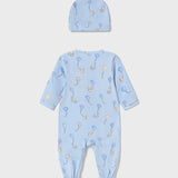 Tutina Intera Con Cappello In Cotone Neonato MAYORAL 1706