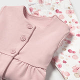 Completo Tre Pezzi In Cotone Neonata MAYORAL 1761