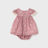 Abito Corto Con Copripannolino Neonata MAYORAL 1848