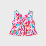 Top Con Fiocchi In Cotone Bambina MAYORAL 3023S