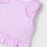 Top Con Fiocchi In Cotone Bambina MAYORAL 3023