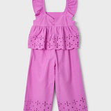 Completo Pantalone E Top In Cotone Bambina MAYORAL 3561