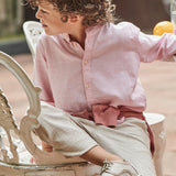 Pantalone Lungo Elegante In Lino Bambino MAYORAL 3563