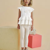 Completo Con Leggings In Cotone Bambina MAYORAL 3704