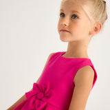 Abito Elegante Smanicato Con Fiore Bambina MAYORAL 3919