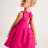 Abito Elegante Smanicato Con Fiore Bambina MAYORAL 3919