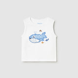 Canotta In Cotone Con Stampa Interattiva Neonato MAYORAL 1018