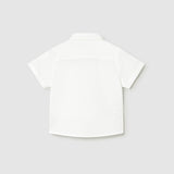 Camicia Mezza Manica In Misto Lino Neonato MAYORAL 1112