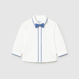Camicia Manica Lunga Con Papillon Neonato MAYORAL 1115