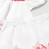 Completo Con Bermuda E Blusa Ricamata Neonata MAYORAL 1214