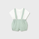 Completo Con Bermuda E Camicia Con Bretelle Neonato MAYORAL 1267