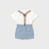 Completo Con Bermuda E Camicia Con Bretelle Neonato MAYORAL 1278