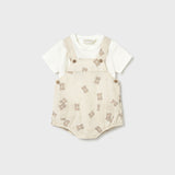 Completo Con Salopette E Shirt Neonato MAYORAL 1621