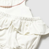 Set Di Due Completi Corti In Cotone Neonata MAYORAL 1642