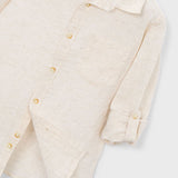 Camicia Manica Lunga In Misto Lino Bambino MAYORAL 3119