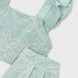 Completo Con Bermuda E Top In Cotone Bambina MAYORAL 3235