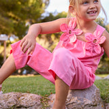 Completo Con Pantalone E Blusa In Cotone Bambina MAYORAL 3596