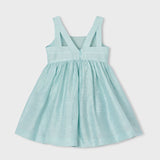 Abito Smanicato Elegante Con Fiore Bambina MAYORAL 3916