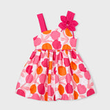 Abito Smanicato Stampato Asimmetrico Bambina MAYORAL 3924