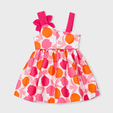 Abito Smanicato Stampato Asimmetrico Bambina MAYORAL 3924