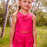 Completo Elegante Con Bermuda E Top Bambina MAYORAL 3948