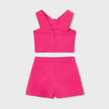 Completo Elegante Con Bermuda E Top Bambina MAYORAL 3948