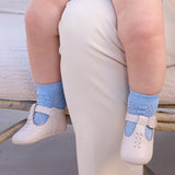 Scarpe Da Culla Traforate In Ecopelle Neonato MAYORAL 9082