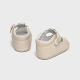 Scarpe Da Culla Traforate In Ecopelle Neonato MAYORAL 9082