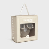 Scarpe Da Culla Traforate In Ecopelle Neonato MAYORAL 9082
