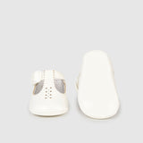 Scarpe Da Culla Traforate In Ecopelle Neonato MAYORAL 9082