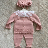 Tutina Spezzata Con Cuffia Neonata BABY FASHION 520.11