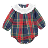 Pagliaccetto Scozzese con collettone Neonato/a CALAMARO 32582