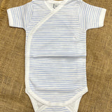 Antipanic Body Half Sleeve Patterned Striped Cotton Babies BABIDU 1346