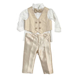 Completo Elegante In Raso Con Giacca Neonato LES ETOILES CLAUDIO