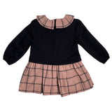 Abito Manica Lunga In Caldo Cotone Bambina DEL SUR 5194