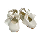 Ballerina Primi Passi In Pelle Con Fiocco Bambina RIZITOS B3209R