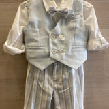 Completo Elegante Con Panciotto Neonato BUFI M0338A