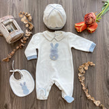 Set Nascita Coniglietto Invernale Neonato TETO E TATTA