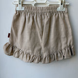 Shorts Con Ruches In Tessuto Naturale Neonata  COCOTE 41093