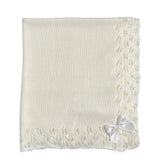 Coperta Elegante In Tessuto Anallergico Neonata PONTO POR PONTO 785