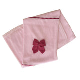 Coperta Scialle In Filo Di Cotone Traforata Con Fiocco Neonata BEBE' MARGO' B091CO