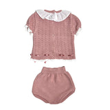 Completo Con Culotte In Filo Di Cotone Neonata BABY FASHION 621.2