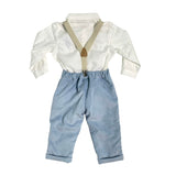 Completo Elegante In Velluto Neonato TETO E TATTA CD6790