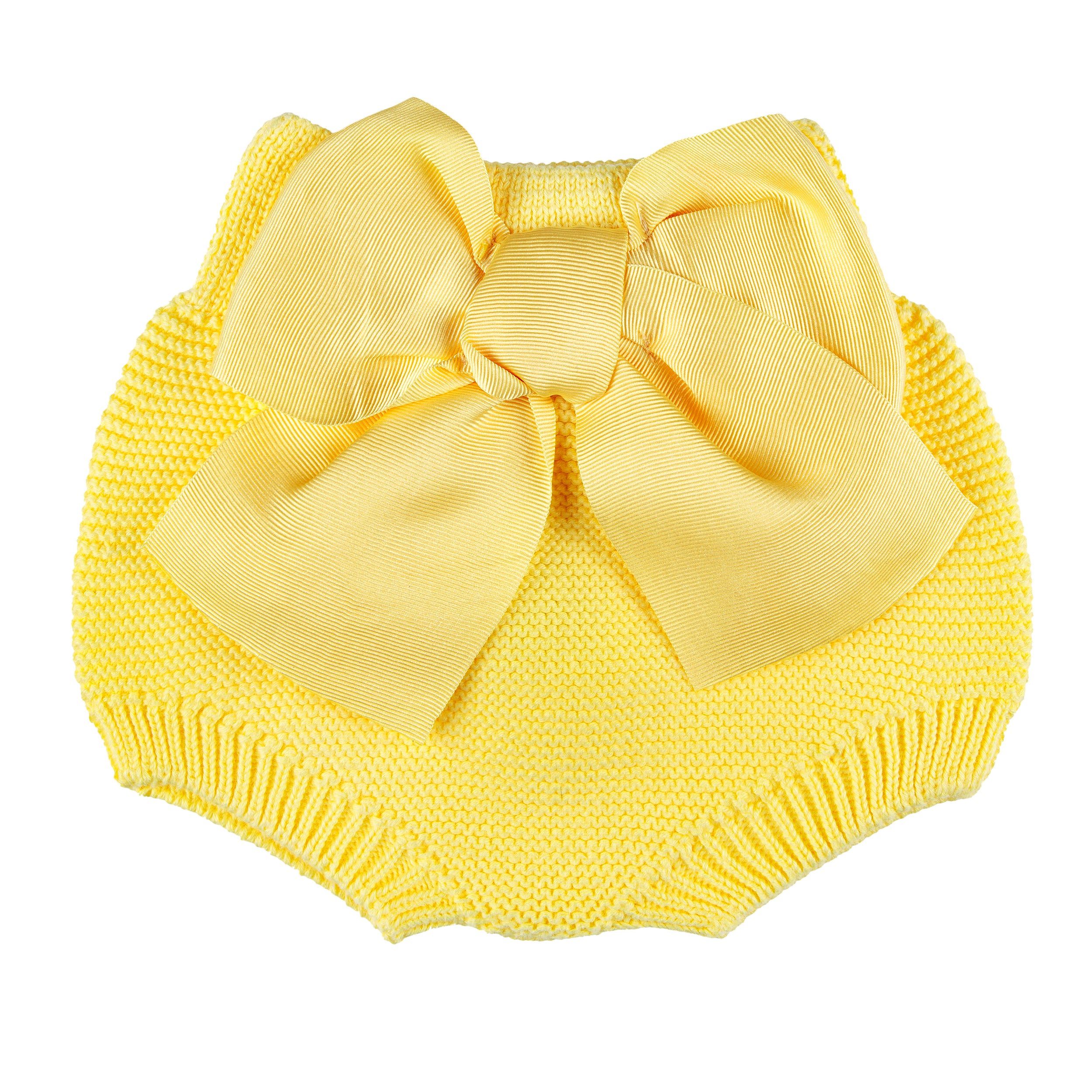 Culotte In Filo Di Cotone Con Fioccone In Gross Grain Neonata CONDOR 55934