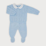 Tutina Spezzata In Tessuto Anallergico Acrilico Neonato SARDON MC184