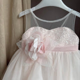 Abito Elegante Battesimale Con Code' Neonata LES ETOILES CECILIA