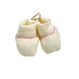 Calzini Scarpetta In Misto Lana Neonata BEBE' MARGO' B062CA