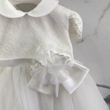 Abito Elegante Battesimale Con Code' Neonata LES ETOILES MELANIA