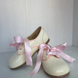 Classic Shoe in White-Pink Patent Girl Panyno B2019